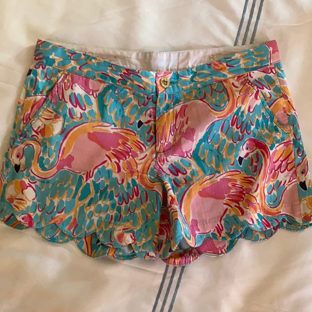 Lilly Pulitzer Buttercup Scallop Short